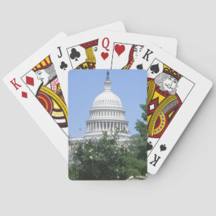 Capitol Building vanuit Bartholdi Park Pokerkaarten