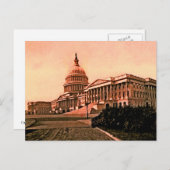Capitol Building Washington DC Amerika Briefkaart (Voorkant / Achterkant)