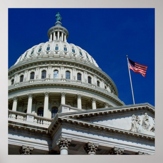 Capitol Building, Washington, VS Poster (Voorkant)