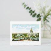 Capitol Centennial Building, Springfield, Illinois Briefkaart (Staand voorkant)