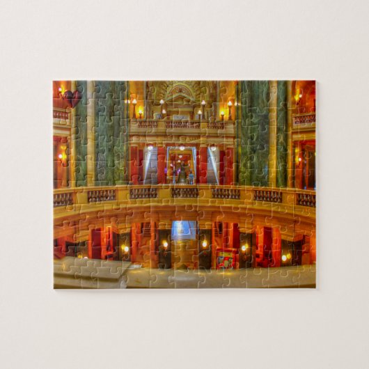 Capitol Chambers Wisconsin Jigsaw Puzzle (Horizontal)