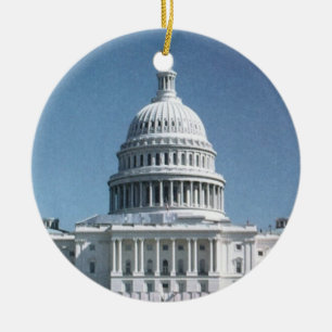 Capitol Dome Crop van jpg Keramisch Ornament