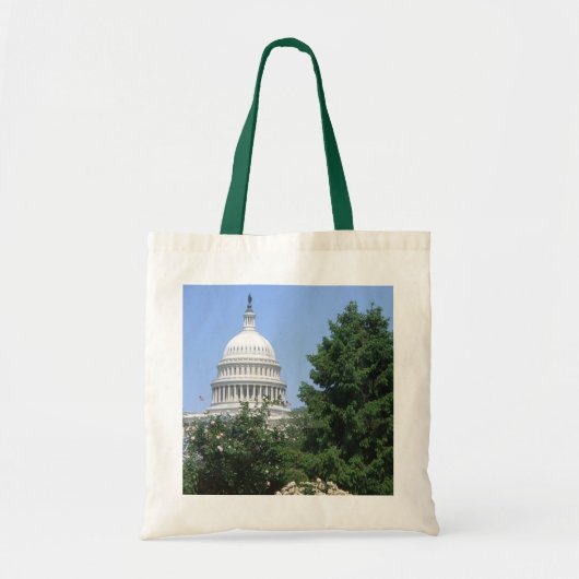 Capitol-gebouw van Bartholdi Park Tote Bag (Voorkant)
