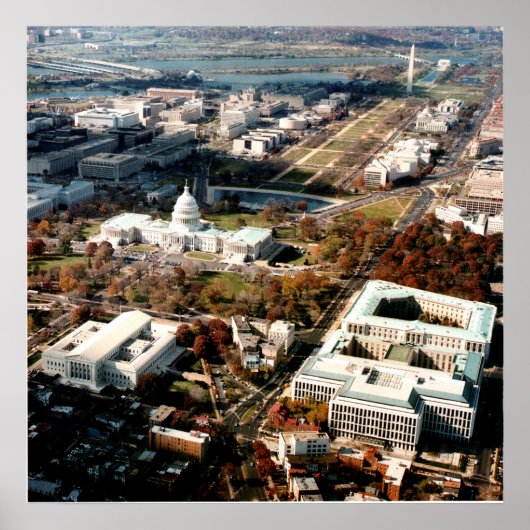 Capitol Hill DC Poster (Voorkant)