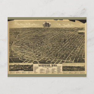 Capitol Lincoln, Nebraska (1889) Briefkaart