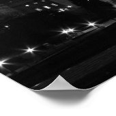 Capitol Night B&W Poster (Hoek)