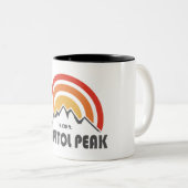 Capitol Peak Tweekleurige Koffiemok (Voorkant rechts)