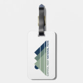 Capitol reef National Park Mountain Sun Bagagelabel (Achterkant verticaal)