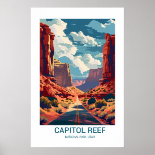 Capitol Reef National Park, Verenigde Staten Poster