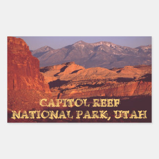 Capitol Reef NP Rechthoekige Sticker