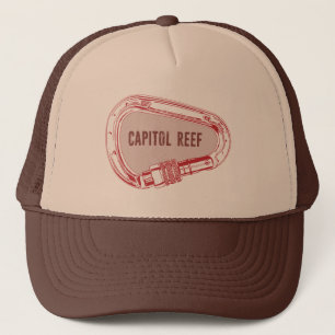 Capitol rif klimmer van karabiner trucker pet