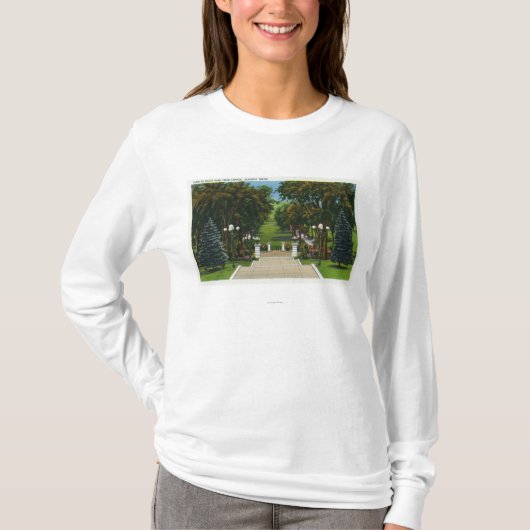 Capitol Stapt Uitzicht van het State Park T-shirt (Voorkant)