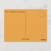 Capitol van de staat Hawaii Briefkaart (Achterkant)