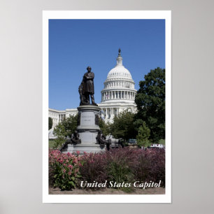 Capitol Verenigde Staten Poster