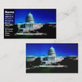 Capitol Washington DC Visitekaartje (Voorkant / Achterkant)