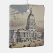 Capitol Washinton DC Verenigde Staten Keramisch Ornament (Rechts)