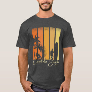 Capitola Beach Californië Surfen T-shirt