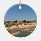 Capitola, CA kerstversiering Keramisch Ornament (Achterkant)