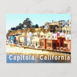 Capitola-Californië Briefkaart