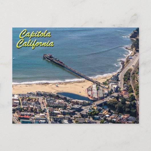 Capitola, Californië van boven Briefkaart (Voorkant)