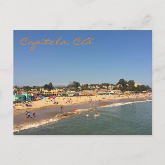 Capitola, carte postale de CA (Devant)