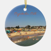Capitola, ornement de Noël de CA (Devant)