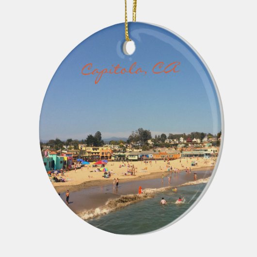 Capitola, ornement de Noël de CA (Gauche)