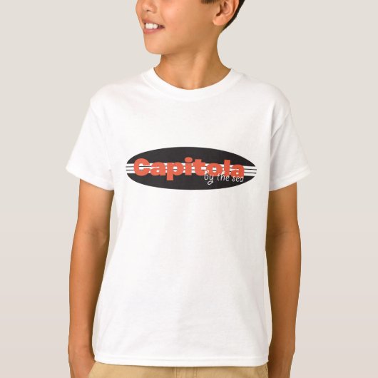 Capitola Surf Board T Shirt (Voorkant)