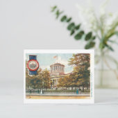 Capitole vintage de l'Ohio avec carte postale Seal (Debout devant)