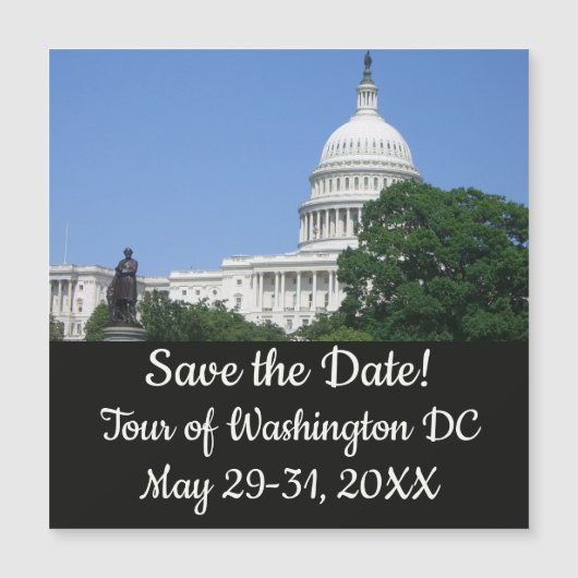 Capitolgebouw in Washington DC (Voorkant)