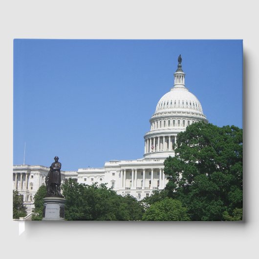 Capitolgebouw in Washington DC Gastenboek (Voorkant)