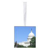 Capitolgebouw in Washington DC Kubus Ornament (Rechts)