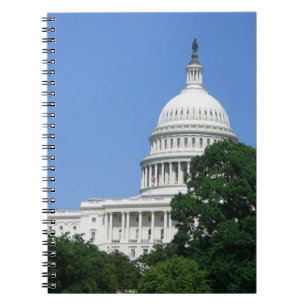 Capitolgebouw in Washington DC Notitieboek