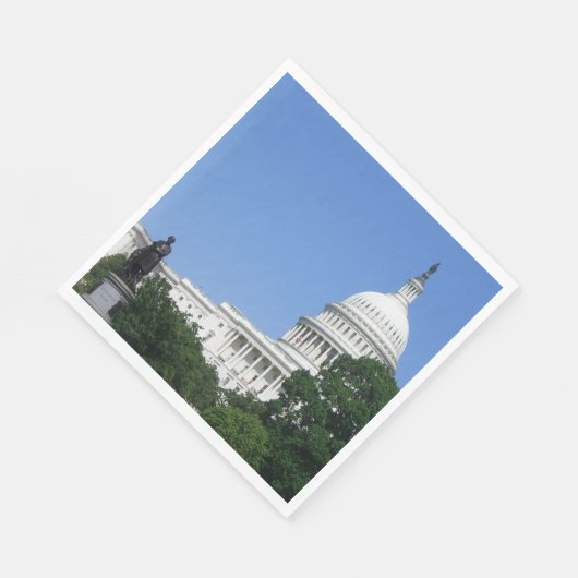 Capitolgebouw in Washington DC Servet (Hoek)