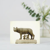 Capitoline she wolf briefkaart (Staand voorkant)