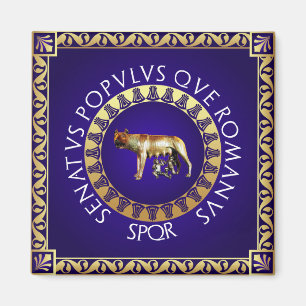 Capitoline Wolf Magneet