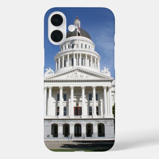 Capitool Majesteit: Het tijdloze icoon van Sacrame Case-Mate iPhone Case (Achterkant)