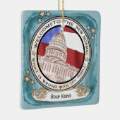 Capitool Nieuw Normaal Keramisch Ornament (Rechts)