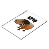 Capivara Emo Caderno Notitieboek (Linkerzijde)