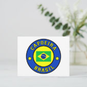 Capoeira Brasil Briefkaart (Staand voorkant)