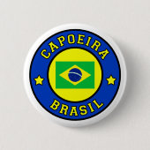 Capoeira Brasil Ronde Button 5,7 Cm (Voorkant)