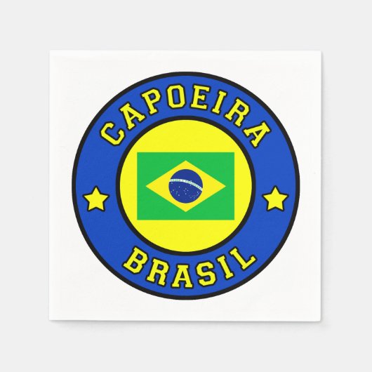 Capoeira Brasil Servet (Voorkant)