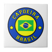Capoeira Brasil Tegeltje (Voorkant)