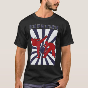 Capoeira Brazil Dancer Martial Training Athlete 4 T-shirt