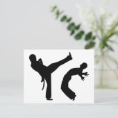 Capoeira Briefkaart (Staand voorkant)