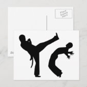 Capoeira Briefkaart (Voorkant / Achterkant)