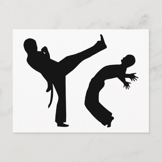 Capoeira Briefkaart (Voorkant)