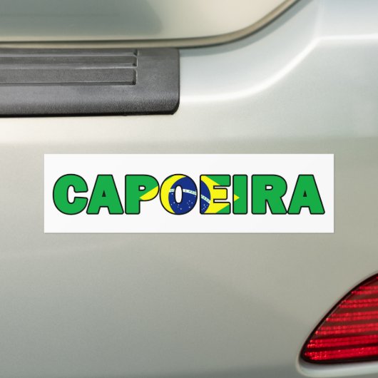 Capoeira Bumpersticker (Op auto)