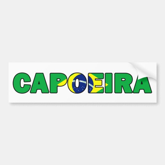 Capoeira Bumpersticker (Voorkant)