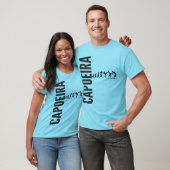 Capoeira groen t-shirt (Unisex)